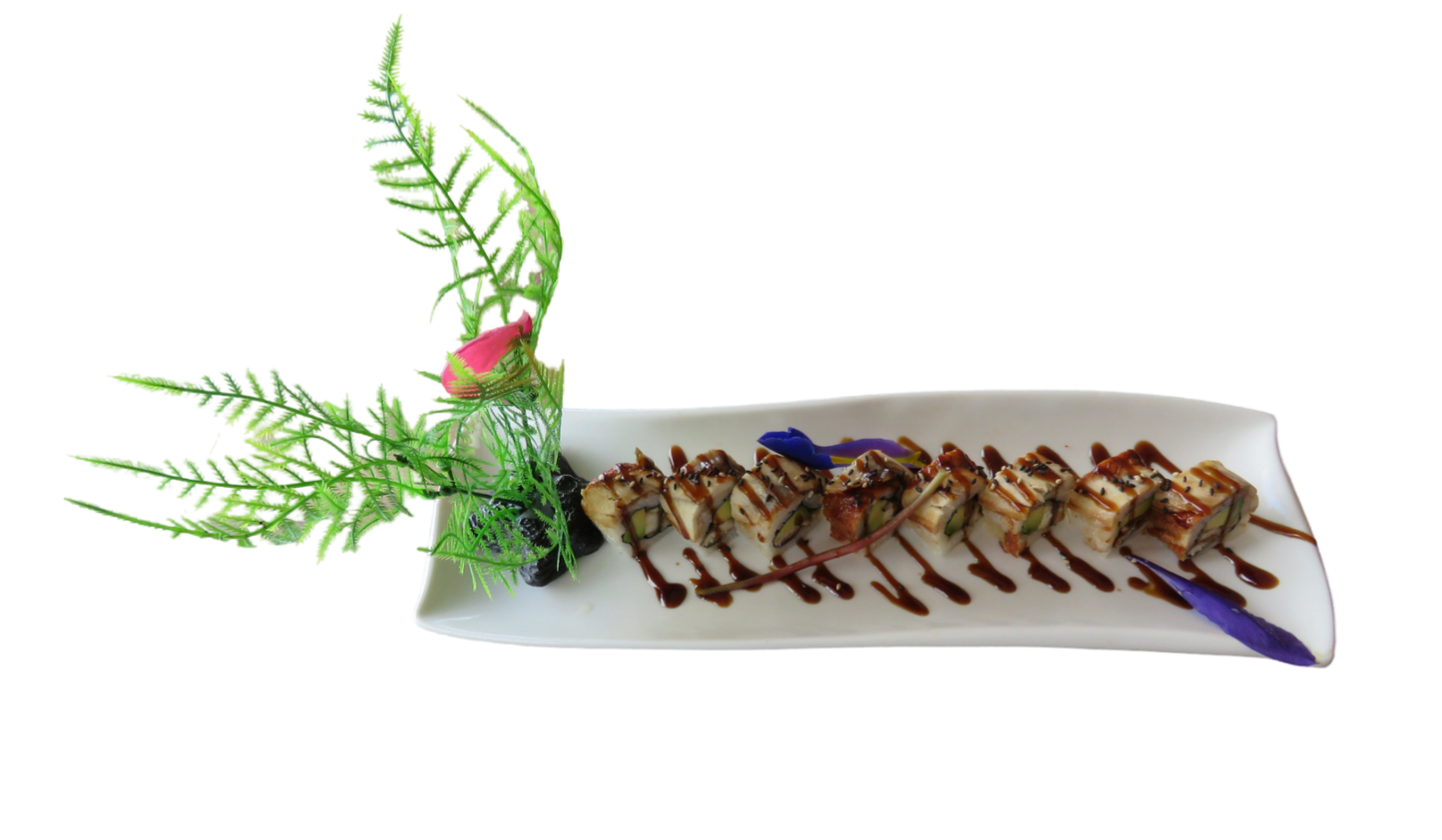 URAMAKI DE ANGUILA Y AGUACATE