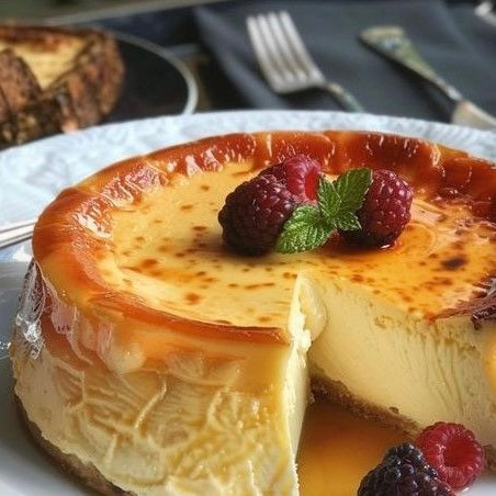 TARTA HELADO FLAN DE QUESO